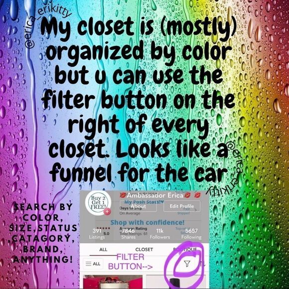 Search by Red, Blue, Size M, Brand, everything! - Picture 1 of 1